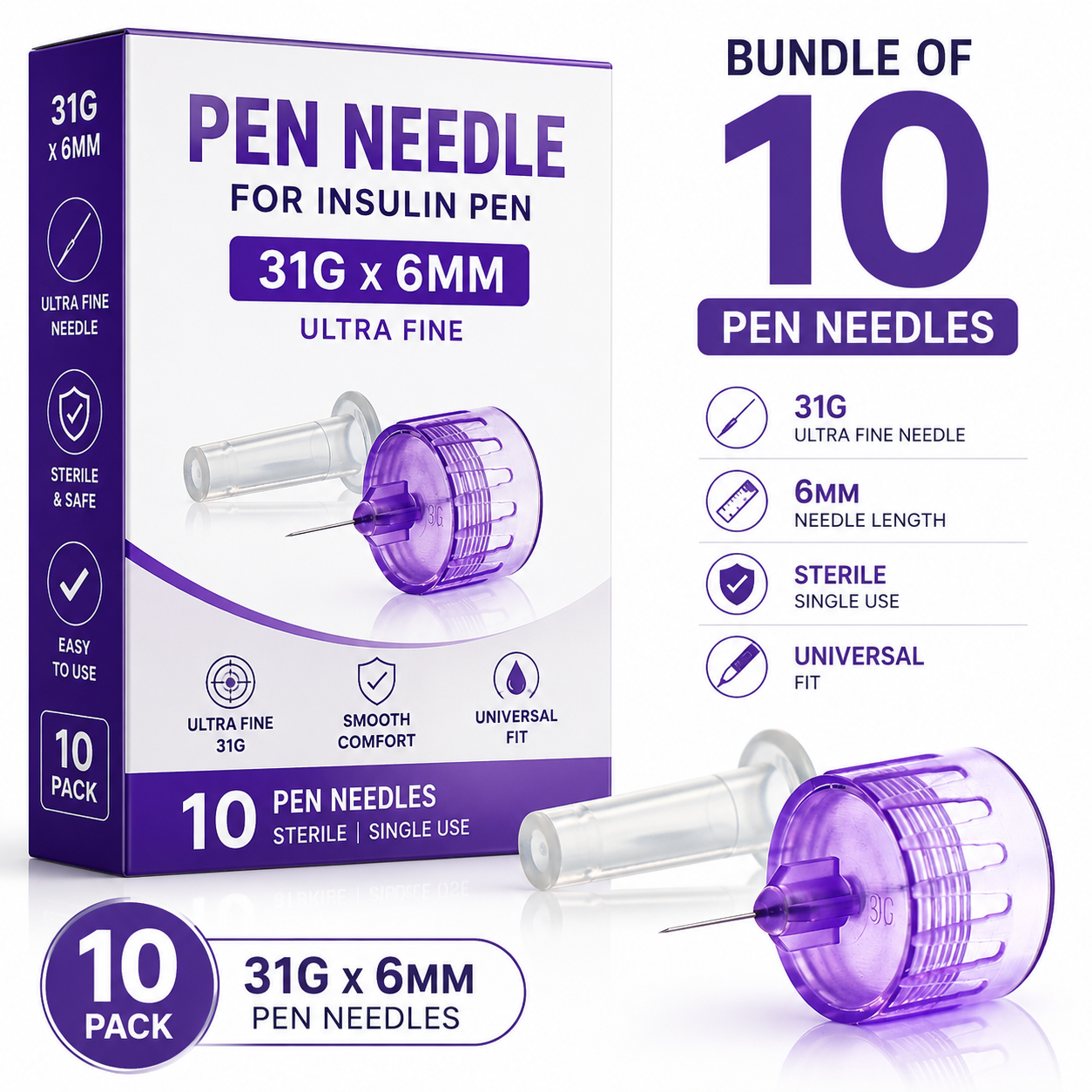 Peptide Pen Needle for single use